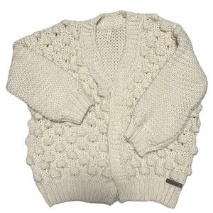 Wishlist Chunky handmade off white/cream cardigan